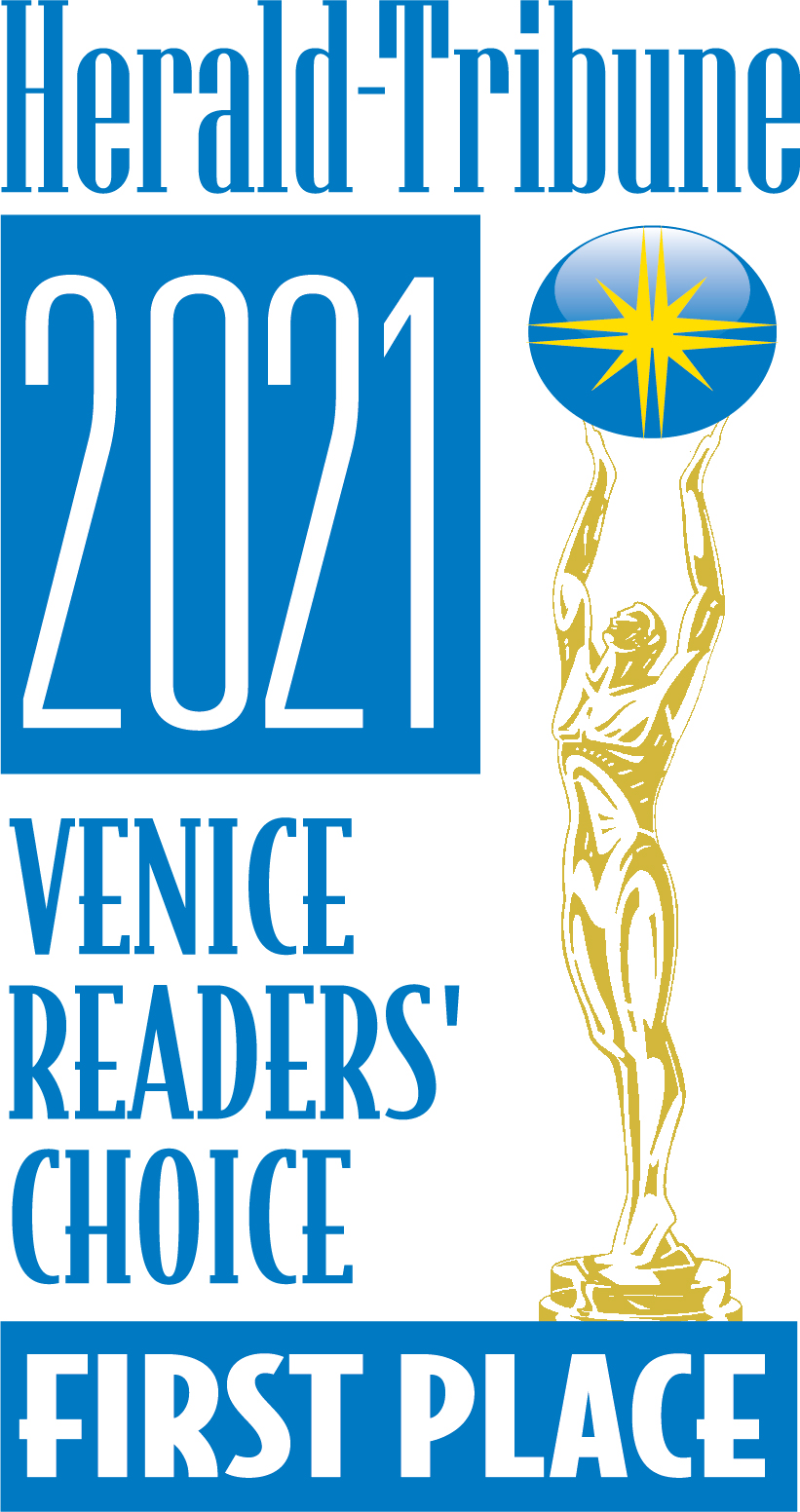 Herald Tribune 2021 Venice Readers' Choice FIRST PLACE